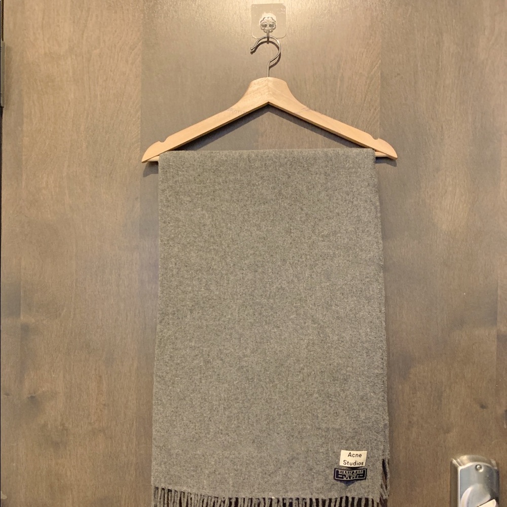 Acne studios virgin wool scarf